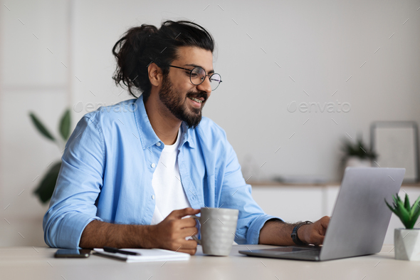 Guy Drinking Coffee